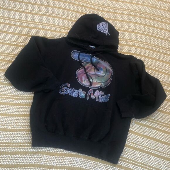 - She’s mine black hoodie - Picture 1 of 5